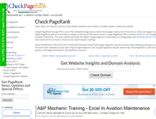 Tablet Screenshot of checkpagerank.net